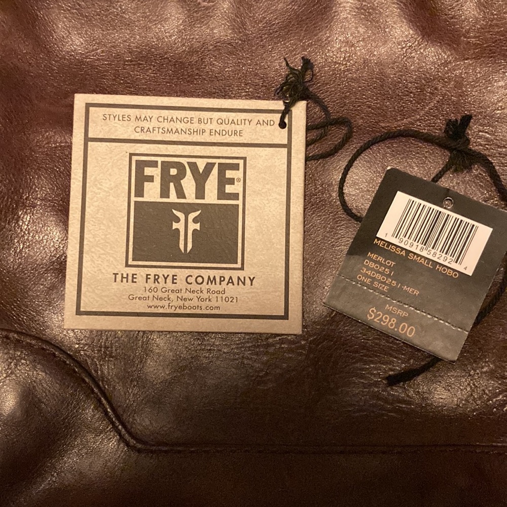 Frye Melissa merlot rare color euc! Retail$298 - Picture 3 of 8